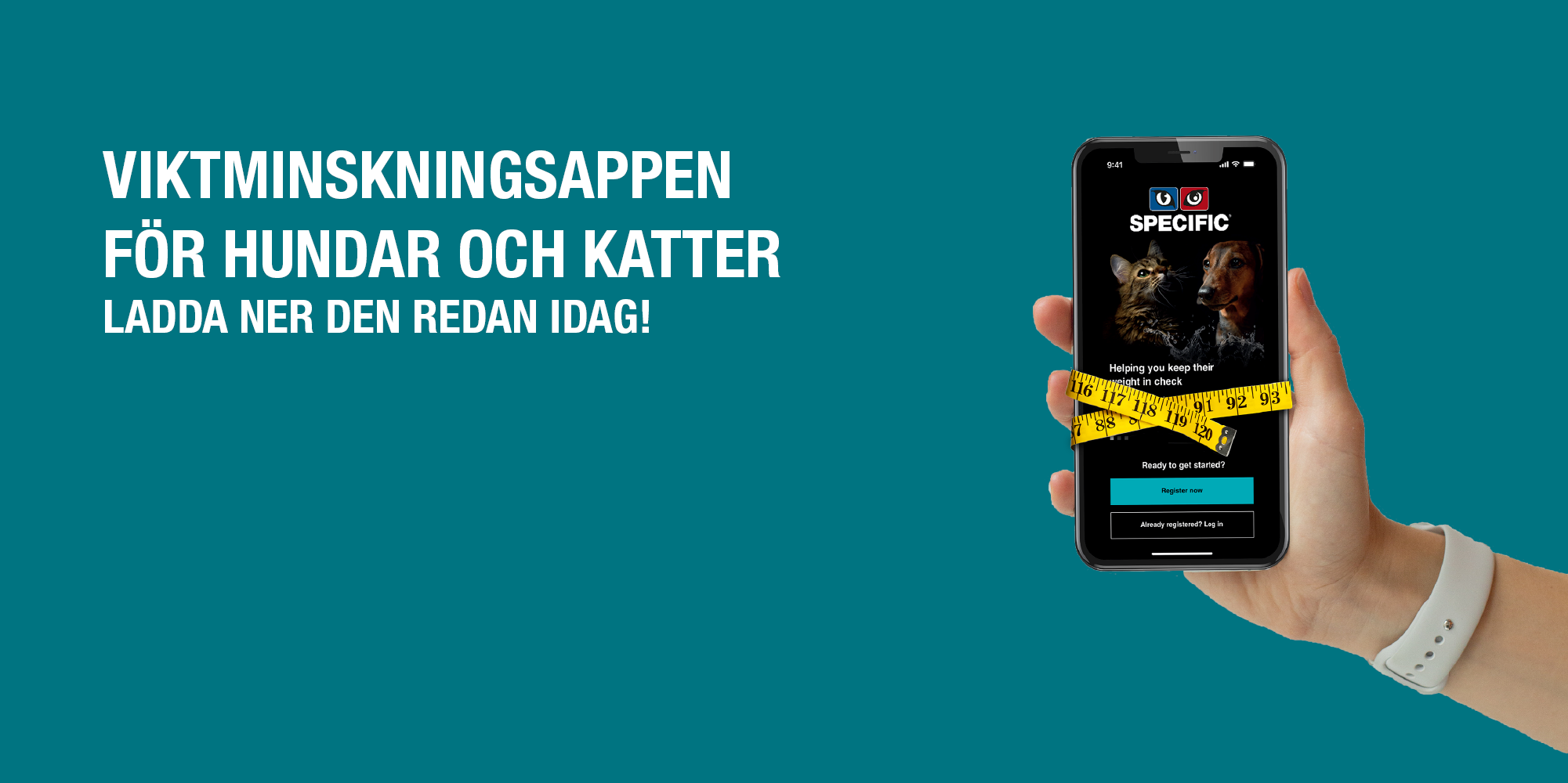 SPECIFIC Weight Management App Dechra Preview for dogs and cats